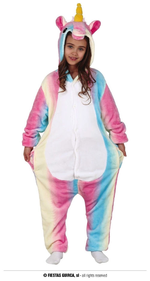 DISFRAZ INFANTIL PIJAMA UNICORNIO T/7-9 A�OS 837160
