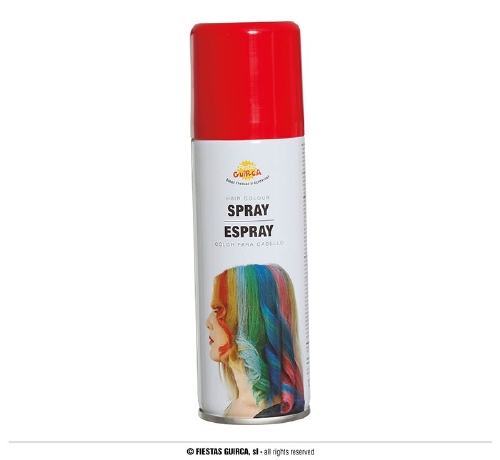 LACA SPRAY PELO 125ML ROJO 170168 
