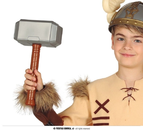 MARTILLO VIKINGO 29CM PLASTICO 172391