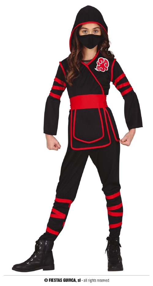 DISFRAZ INFANTIL NINJA T/10-12 77460