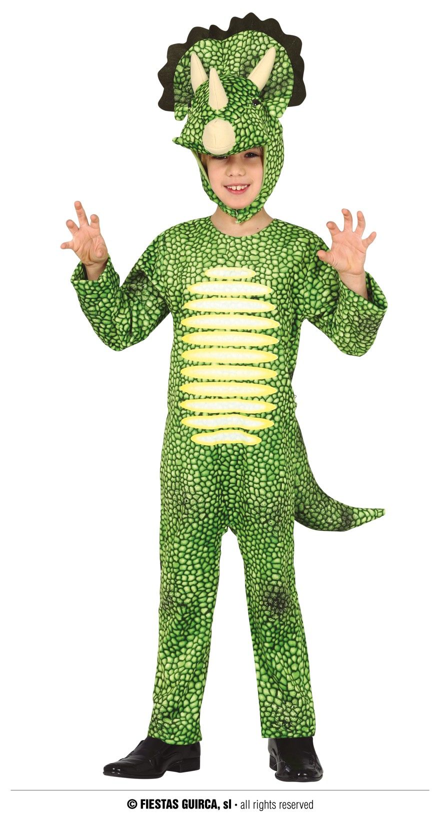 DISFRAZ INFANTIL TRICERATOPS T/3-4 A�OS 77452