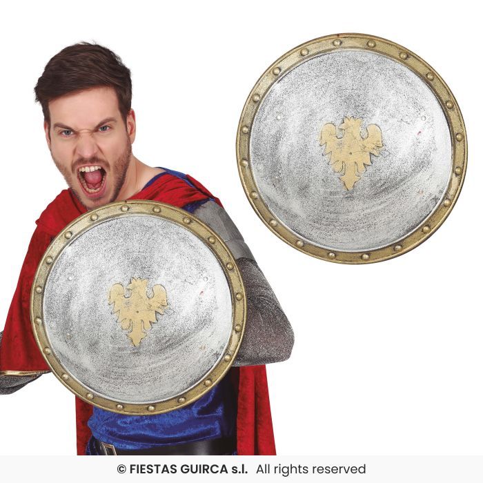 ESCUDO MEDIEVAL 37CM 16801