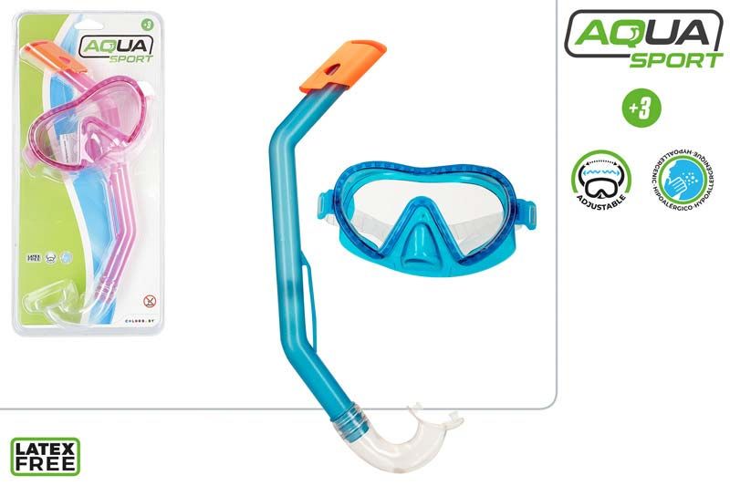 SET BUCEO JUNIOR +3 (GAFAS+TUBO) 540927