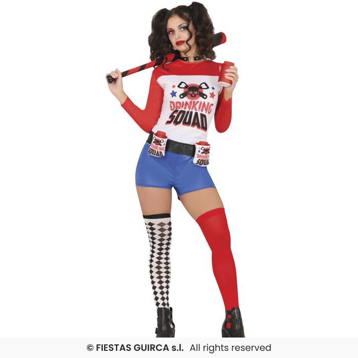 DISFRAZ ADULTA DRINKING SQUAD T/L 42-44 86022