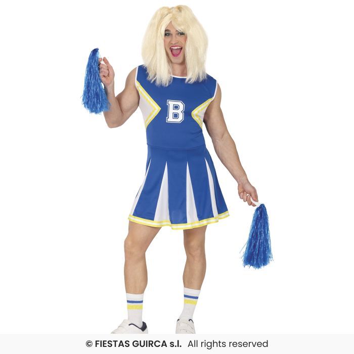 DISFRAZ ADULTO CHEERLEADER T/L 52-54 89047