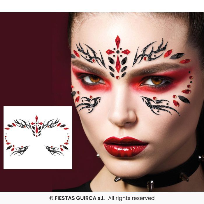 JOYAS FACIALES ADHESIVAS GOTICA 15915