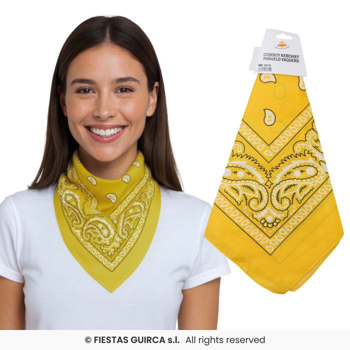 PA�UELO VAQUERO AMARILLO 16115