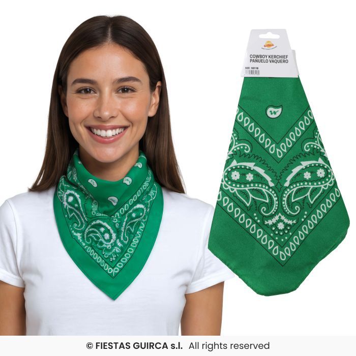 PA�UELO VAQUERO VERDE 16118