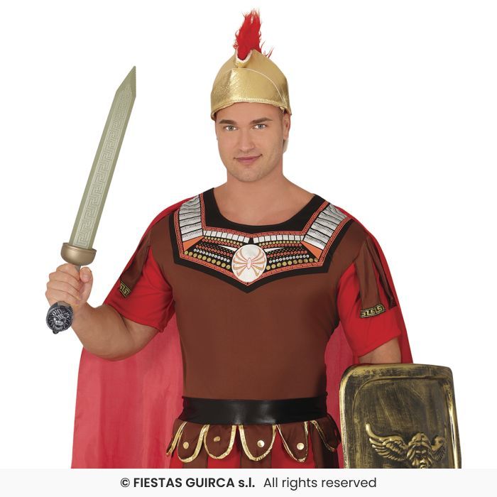 ESPADA ROMANO 60CM PVC DORADA 27118