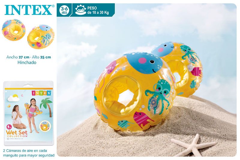 PAR MANGUITOS 3-6 A�OS 27X25CM LITTLE SEA 59651 