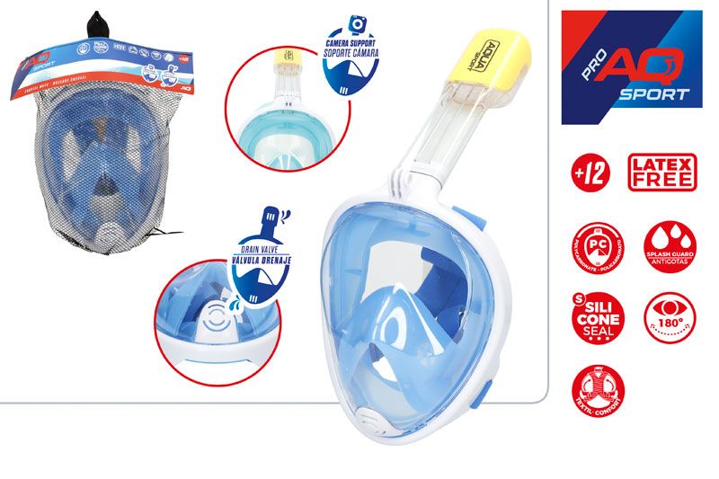 MASCARA SNORKEL PANORAMICA T/+12 A�OS 640009