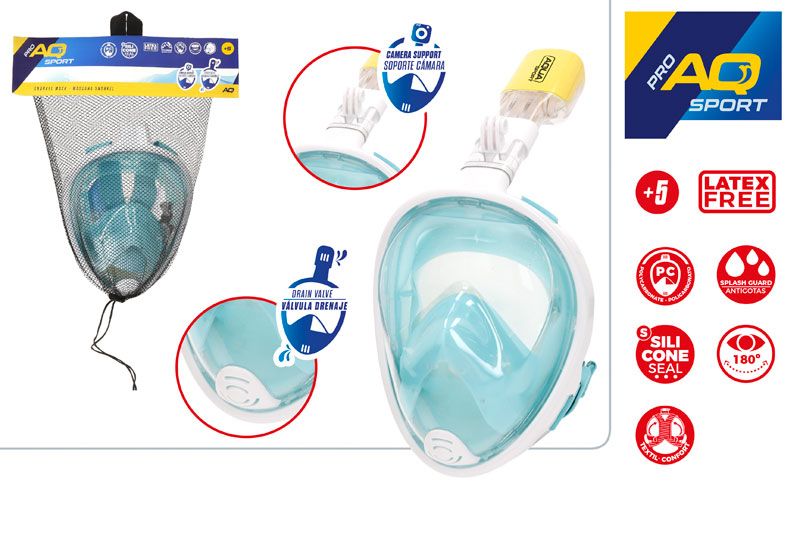 MASCARA SNORKEL PANORAMICA T/+5 A�OS 640016