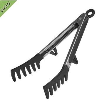 PINZA ESPAGUETTI INOX/SILICONA 21CM PROFESIONAL C/CLICK CIERRA FACIL LIFE STYLE 51327